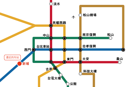 sharehouse access map