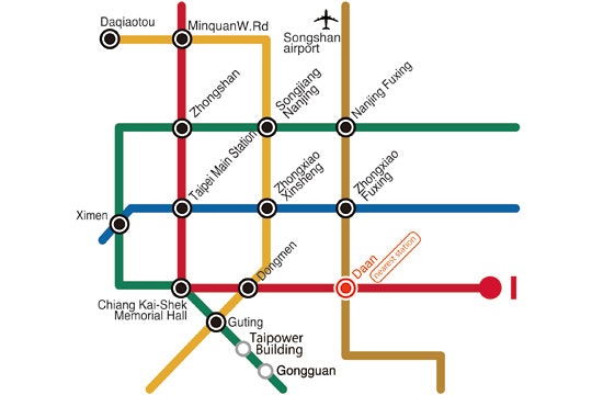 sharehouse access map
