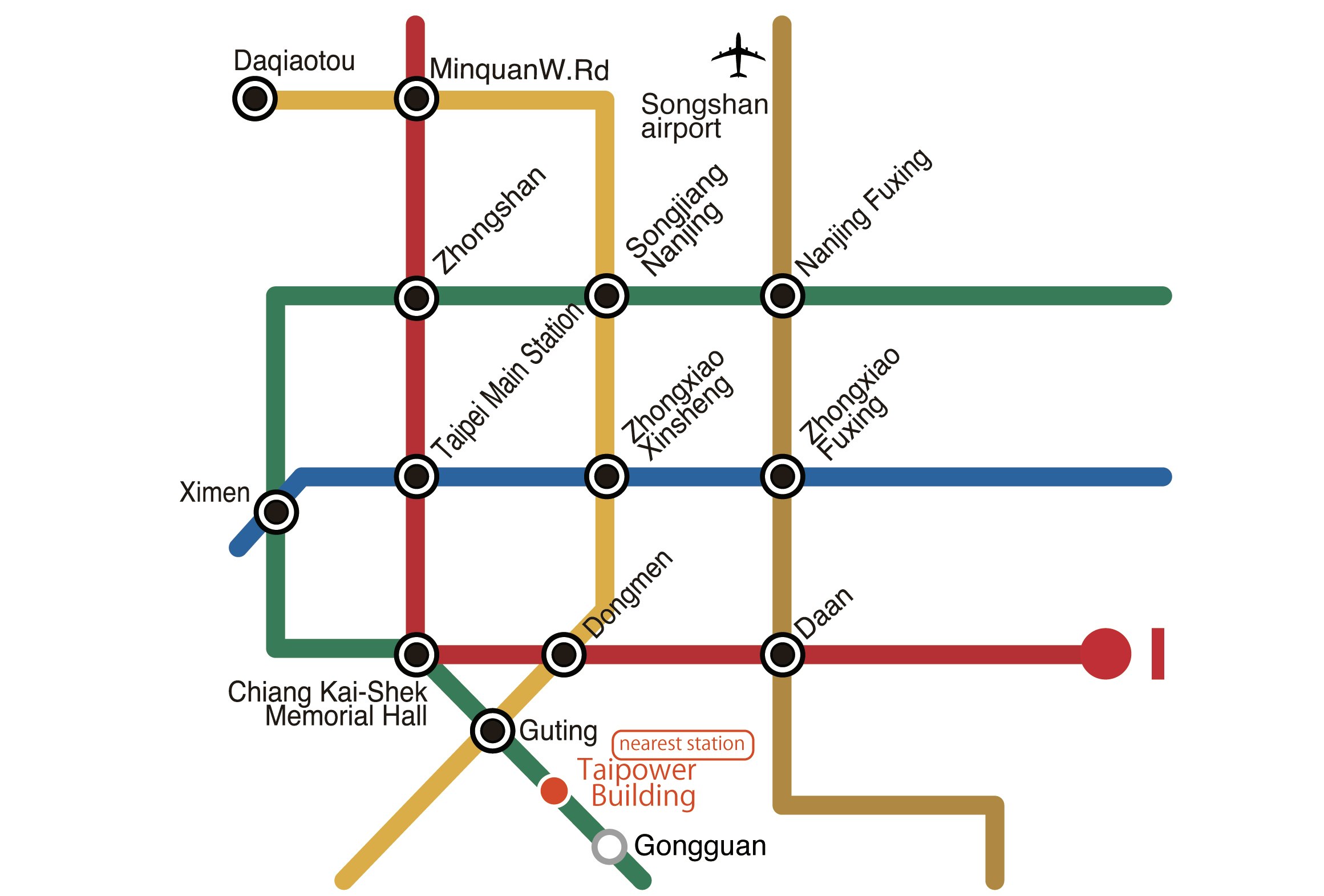 sharehouse access map